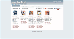 Desktop Screenshot of kleinanzeigen.wochenblatt.de